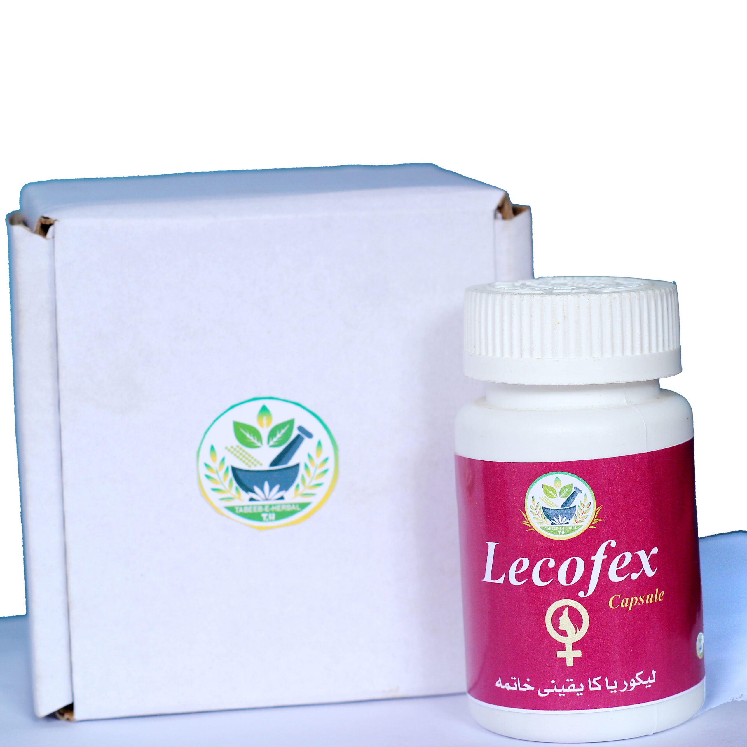 Tabeeb-e-Herbal Lecofex Capsules for Leucorrhoea image 1