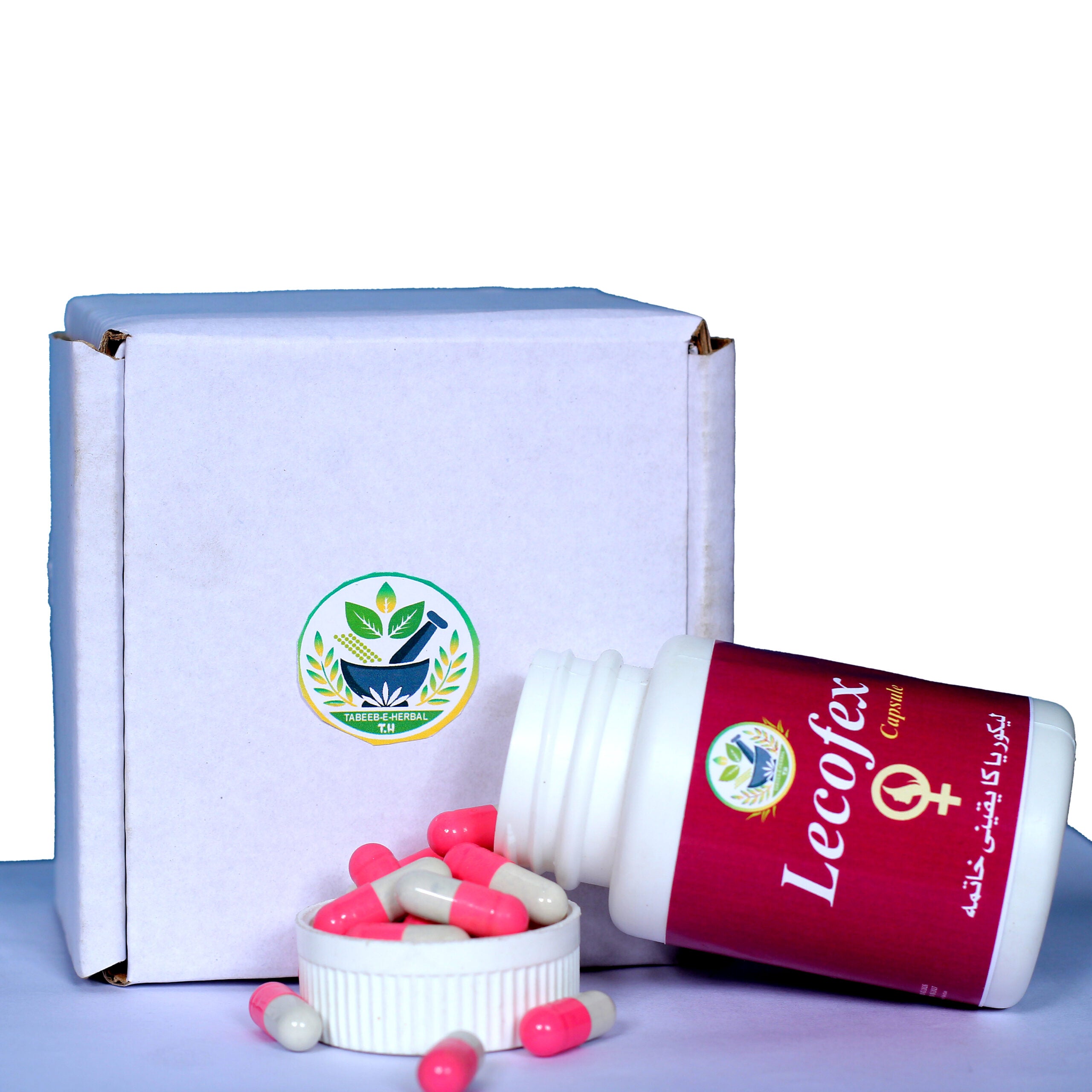 Tabeeb-e-Herbal Lecofex Capsules for Leucorrhoea image 2